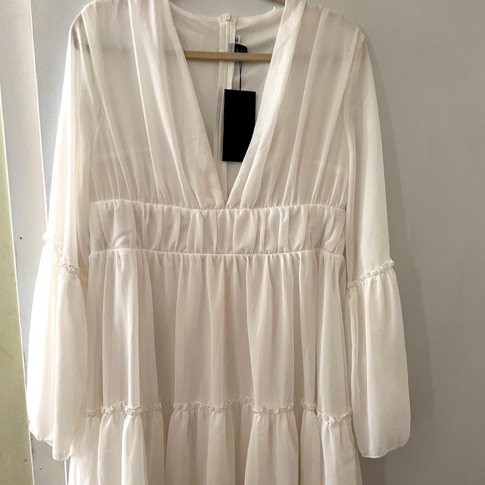 White dress nwt